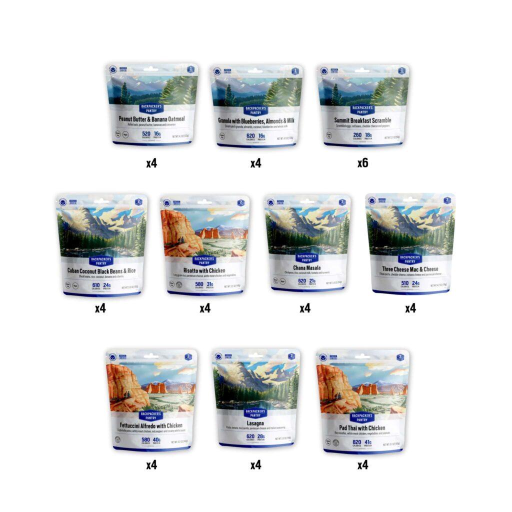emergency meal kits options