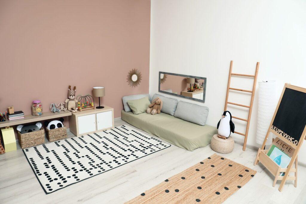  furniture-free kids room